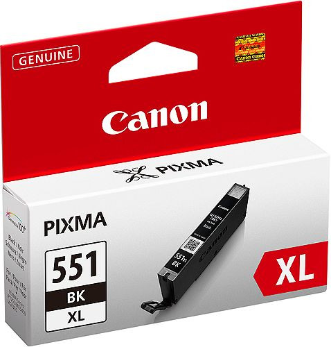 Tinte Canon CLI-551bkXL schwarz Original für ca. 4425 Seiten, oem 6443B001
