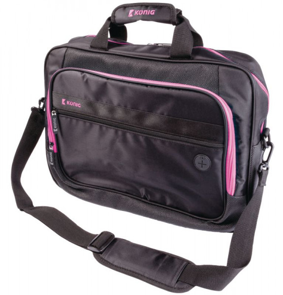 Tasche für 40,6 cm (16'') Notebooks König Pink Notebook-Tragetasche  mit abnehmbarem Schultergurt