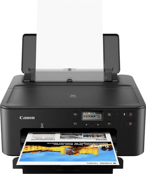 Canon Drucker color INK A4 Pixma TS705a USB/LAN/WLAN inkl. CD/DVD-Druck, mit Papierkassette und Universaleinzug