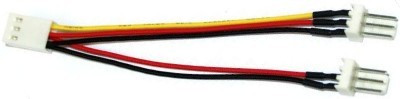 Stromversorgungskabel mit Y-Molex-Stecker 2x3polig Stecker- 1x3polige Buchse