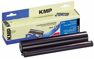 Thermotransferrolle Philips PFA-331 Magic 3 komp. KMP F-P3 Magic 3 Primo/ Magic 3 voice sms+/Mag, 212mm x 45 m, black