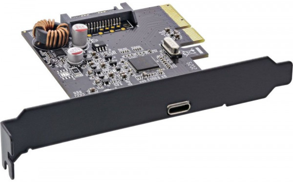 PCIe USB 3.2 Gen.2x2 Schnittstellen 1xC-Buchse PCI-Express x4, mit SATA Stromanschluss