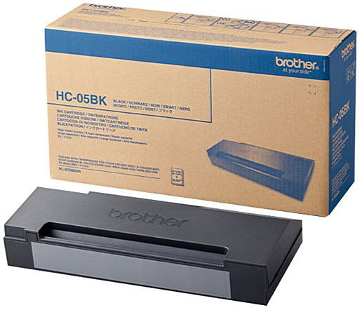 Tinte Brother HC-05BK schwarz für ca. 30.000 Seiten bei 5% Deckung