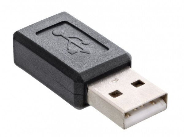 USB-Adapter 2.0 Micro-B-Buchse an USB A Stecker, Micro-USB Adapter
