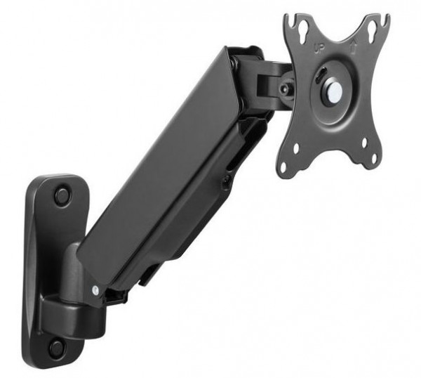 Monitor-Wandhalterung für TFT/LCD Monitor equip max. 9kg, Armlänge 335mm, mit Gasfeder