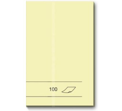 Haftnotiz 38x51mm 100 Blatt gelb Umverpackung: 12 Stück