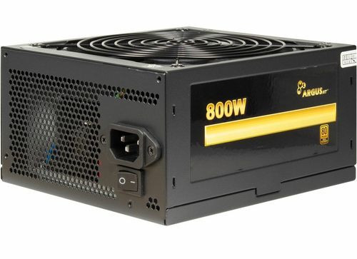 Netzteil 800W Inter-Tech Argus GPS-800 140mm Lüfter, aktive Power Factor Correction (PFC) - intern