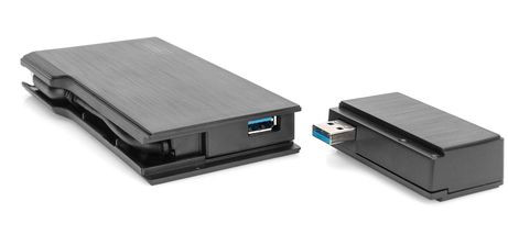 USB-Docking-Station Digitus USB-A, Dual-Monitor Dockingstation 1x USB C, 1xHDMI (4K), 1x VGA, 1xLAN?