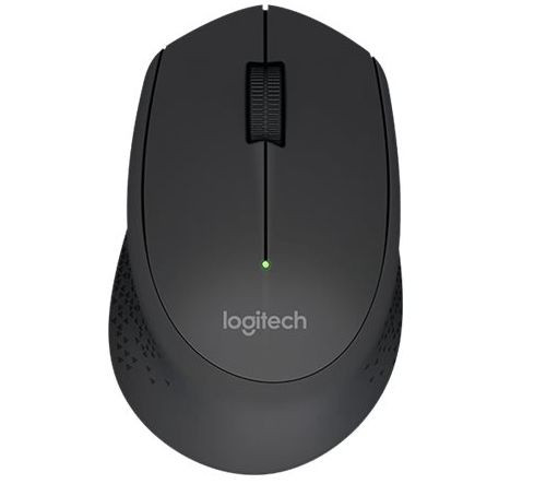 Maus Logitech  Wireless Mouse M280 Schwarz ergonomische 3-Tasten-Maus für Rechtshänder