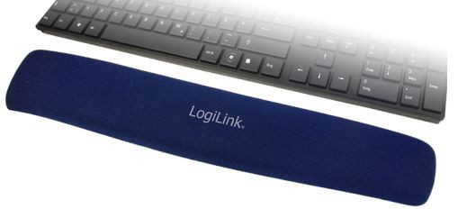 Handgelenkauflage gelgefüllt Logilink Blau