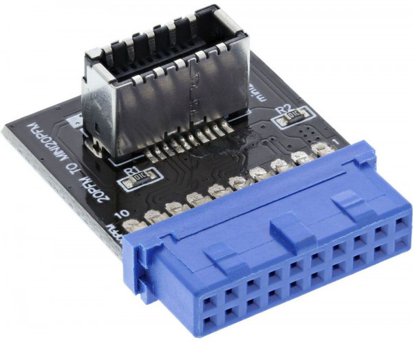 USB-Adapter 3.0 zu 3.1 intern zum internen Anschluß von USB 3.1 (gen. 2) Geräten
