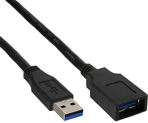 USB-Verlängerung 3.0 A-A S-B 2m