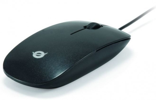 Maus Conceptronic Lounge Collection 2-Tasten USB mit Scroll-Rad, kompaktes und flaches Design