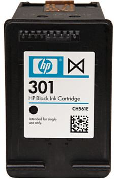 Tinte HP CH561EE No. 301 schwarz 3ml, für ca. 190 Seiten