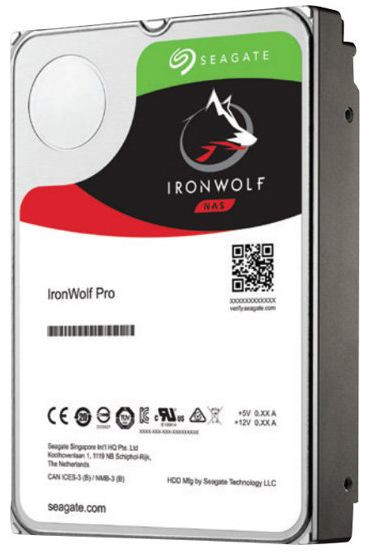 Festplatte S-ATA-III 4 TB Seagate IronWolf Pro NAS 256 MB Cache, SATA3, SATA 6 Gb/s, 24x7, 7200 prm