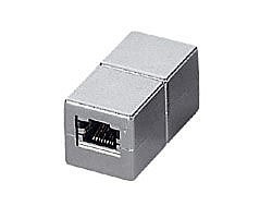 KAT5e-Verbinder 2*Buchse 8/8 voll geschirmt, 1:1 zum Verlängern vorkonfektionierter Kabel, Inline Coupler