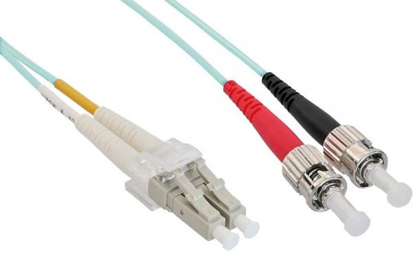 LWL-Kabel 1m LC-ST Steckern OM3 50/125µ oem 88501O
