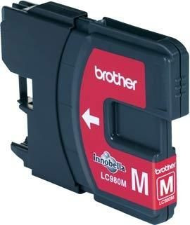 Tinte Brother LC980-M magenta für ca. 260 Seiten bei 5% Deckung