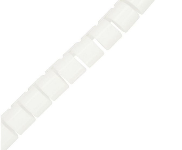 Spiralband 10m, Weiß, 15mm flexibler Kabelkanal