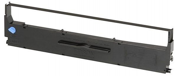 Farbband Epson LX-300/300+/300+II/350 S015637 Original 18m schwarz, für bis zu 4 Millionen Zeichen, Länge 18m