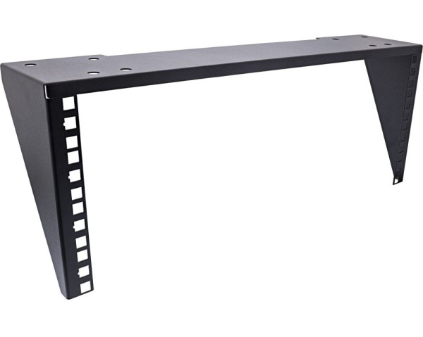 Rack 19'' zur Untertisch-Montage 4HE Schwarz RAL9005, BxHxT: 10cm x 19cm x 50cm, nicht zerlegbar