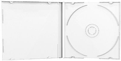 CD-Hüllen Jewelcase total transparen (einzeln) auch als DVD-Hülle nutzbar