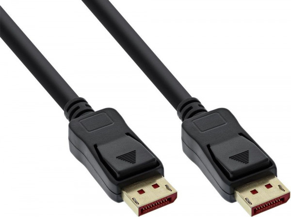 VGA-Kabel Displayport 1.4 1.5m S-S 8K4K schwarz Stecker an Stecker, vergoldet