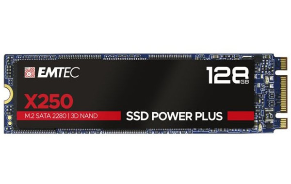 SSD M.2 120 GB Emtec SATA 6 Gbit/s, 520 MB/s lesen, 500 MB/s schreiben