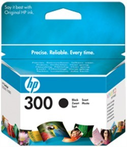 Tinte HP CC640EE schwarz low capacity HP 300 für ca. 200 Seiten, 4ml, für Deskjet D2560 etc.