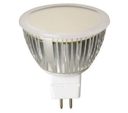 LED Strahler GU5.3 5,5 W warmweiss 492 Lumen 120°, mit Schutzglas, 3000 K