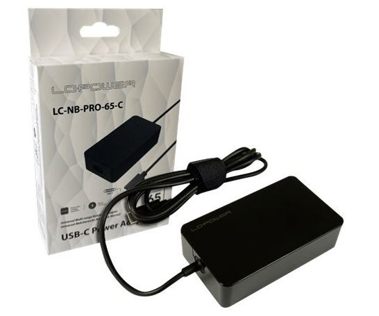 Netzteil Universal  65 Watt für Notebooks USB-C extern Netzteil