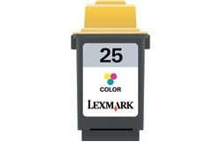 Tinte Lexmark 15M0125 color High Capacity No. 25 Original Restposten-Abverkauf