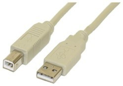 USB-Kabel 2.0 A-B 3m Druckerkabel A-Stecker an B-Stecker