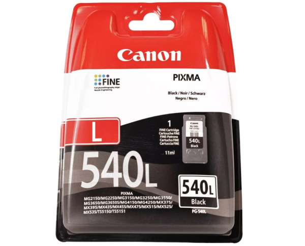 Tinte Canon PG-540L schwarz Original 11ml, für ca. 300 Seiten