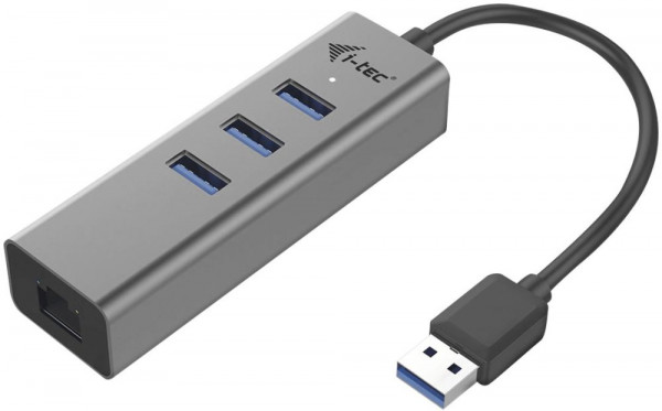 USB-Adapter 3.0 an LAN inkl. 3-Port-3.0-USB-Hub PnP Netzwerkadapter um Netzwerkkabel an USB anzuschließen