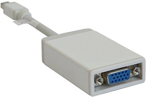 VGA Adapter Mini DisplayPort Stecker auf VGA Buchse