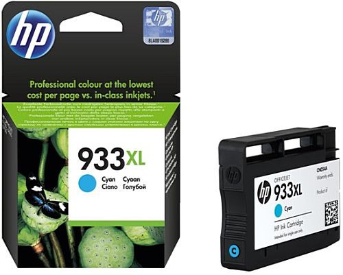 Tinte HP CN054AE cyan Original HP No. 933XL für ca. 825 Seiten