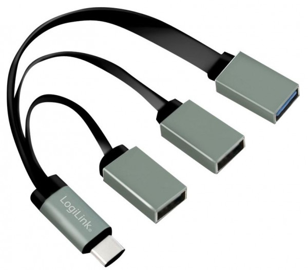 USB-Hub (USB 3.1) Type-C an 3x USB-A 3.0 oem UA0315