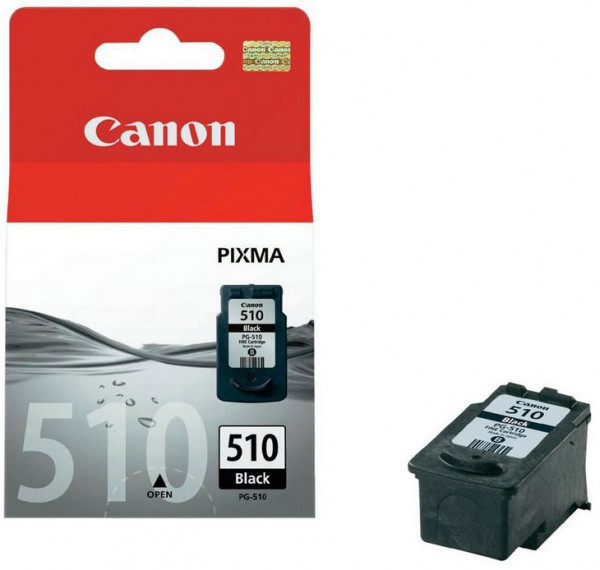 Tinte Canon PG-510 schwarz Original für bis zu 220 Seiten, 9 ml, oem 2970B001