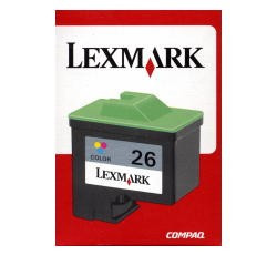 Tinte Lexmark 10N0026 Z13 color No. 26 Original Große Füllmenge, Restposten-Abverkauf