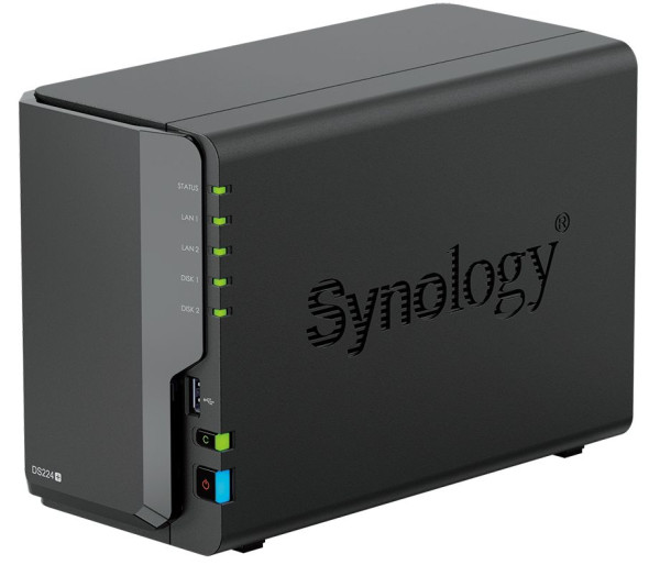 NAS Synology Diskstation 2-Bay NAS-Server, Lieferung ohne Festplatten