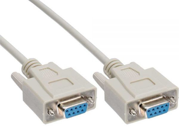 RS232 Kabel  3m   9/9P. B/B 1:1 belegt serielles Kabel, 9polig, Buchse-Buchse, ungekreuzt