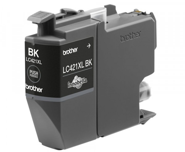 Tinte Brother LC-421xlbk Schwarz für ca. 500 Seiten 5% Deckung