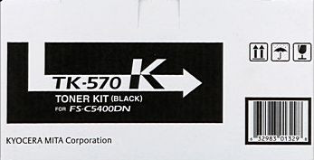 Toner Kyocera TK-570K schwarz für FS-C5400DN Original Restposten, Abverkauf