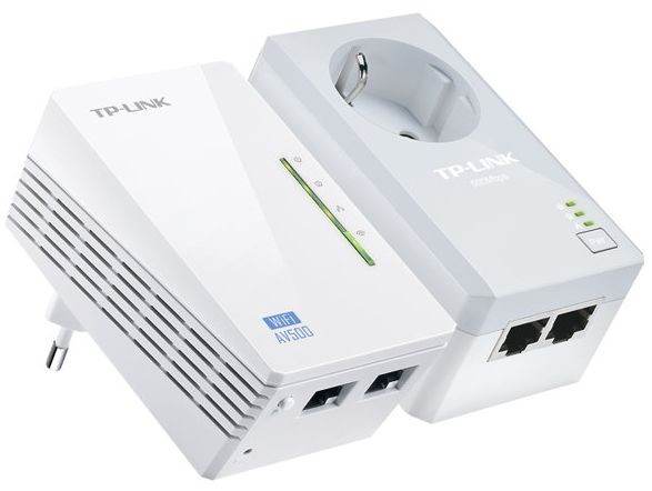 dLAN-Adapter TP-Link TL-WPA4226KIT 2er Kit 1x mit integrierte Steckdose