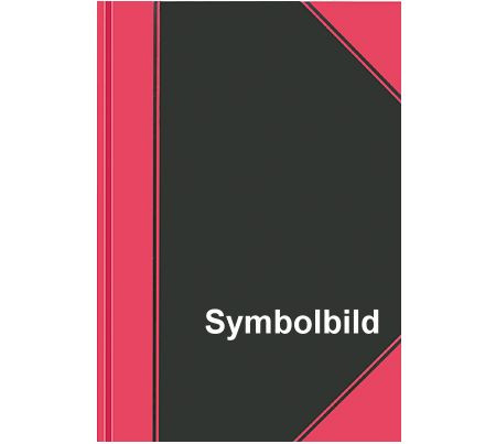 Geschäftsbuch A7 kariert, 96 Blatt Kladde, Kladden, Notizbuch, fester Einband/Deckel