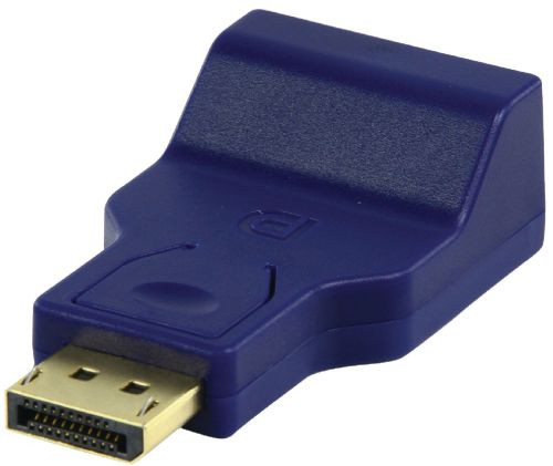 Displayport-Adapter an VGA HQSC-104 Adapter DP Stecker - VGA Kupplung mit vergoldeten Kontakten