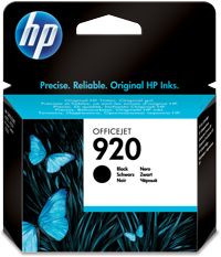 Tinte HP CD971AE No. 920 schwarz für ca. 420 Seiten bei 5% Deckung