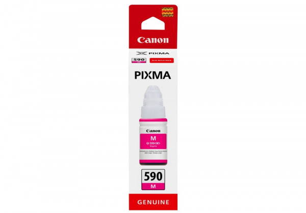 Tinte Canon GI-590 M Original Magenta 70 ml Flasche, für bis zu 7.000 Seiten
