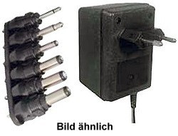 Netzteil Universal 5000mA (max.) Eingang 110-240 Volt, Ausgang 6-7,5-9-12-13,5-15 Volt
